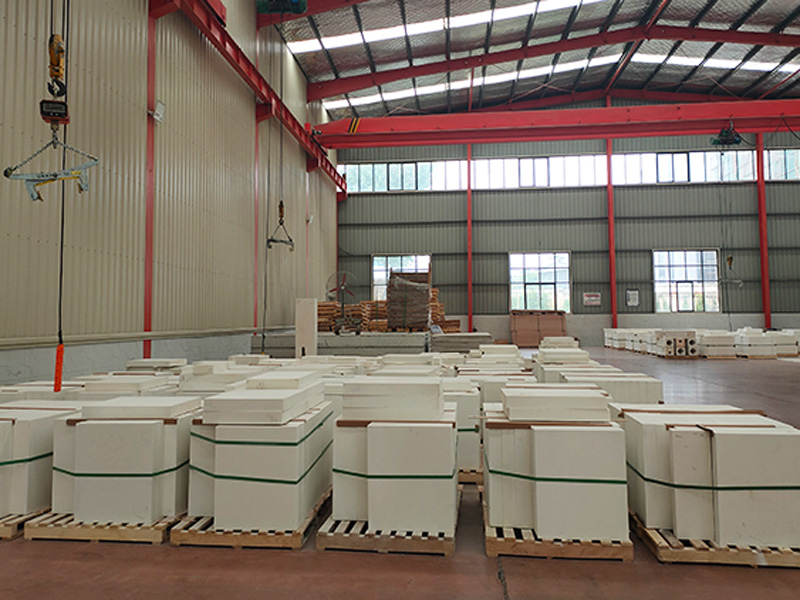 Production of AZS bricks