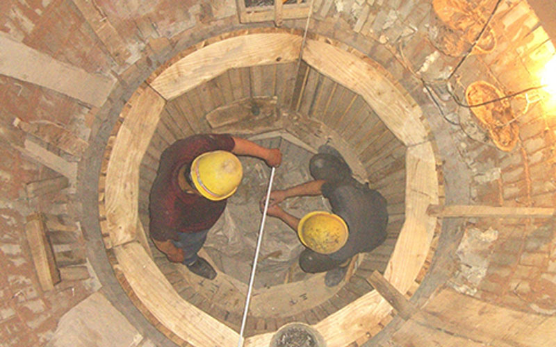 Application of Refractory Materials in CFB Boilers